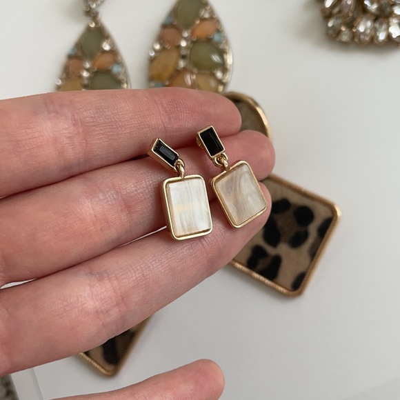 SET OF EARRINGS ZARA MANGO STRADIVARIUS - Picture 3 of 3